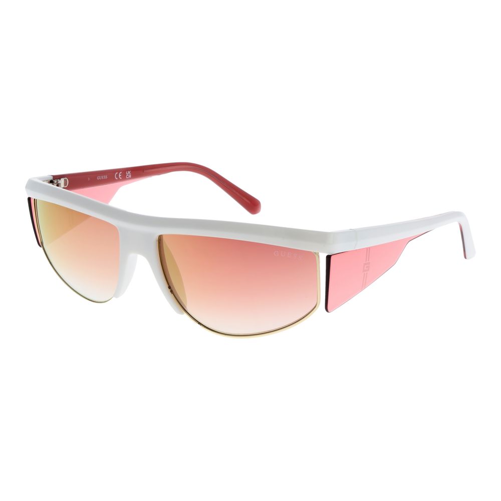 Guess White Plastic Sunglasses | Regal Royce