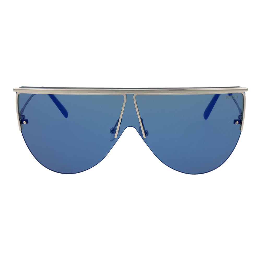 Emilio Pucci Silver Metal Sunglasses | Regal Royce