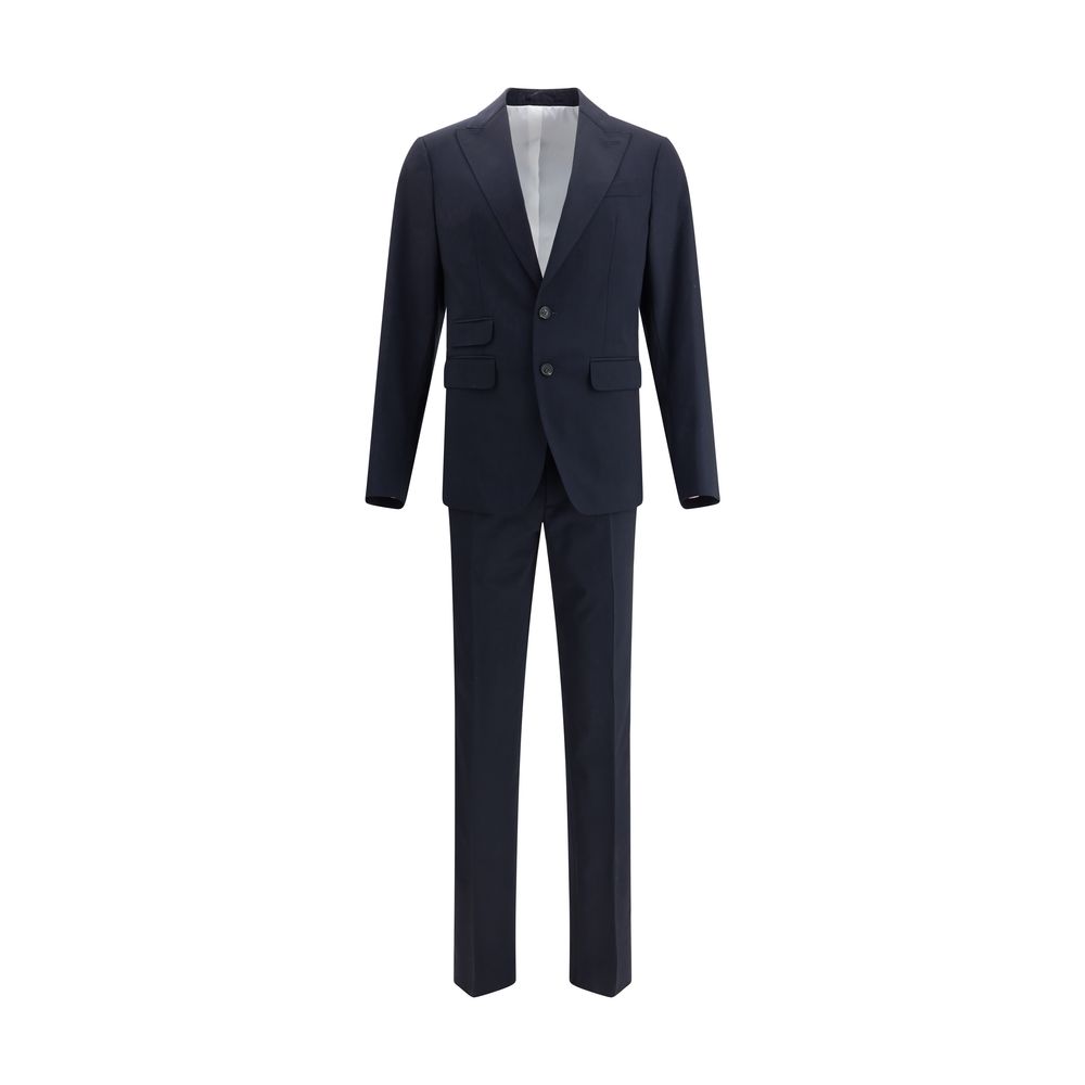 Dsquared² Black Fleece Wool Two-Piece Suit | Regal Royce