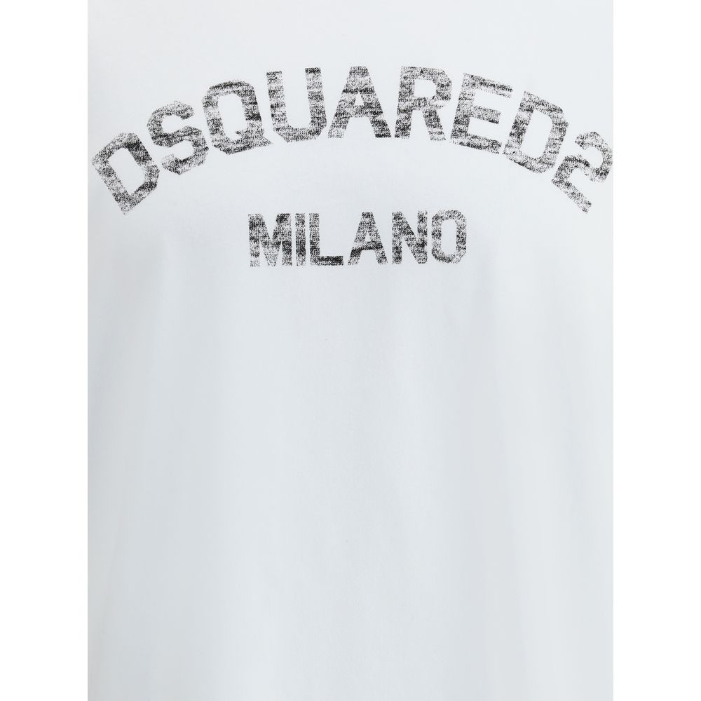 Dsquared² White Cotton T-Shirt | Regal Royce