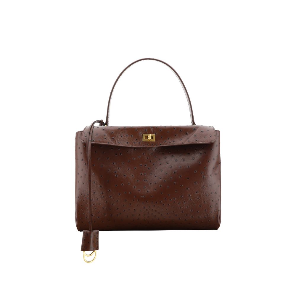 Balenciaga Brown Calf Leather Bos Taurus Shoulder Bag | Regal Royce