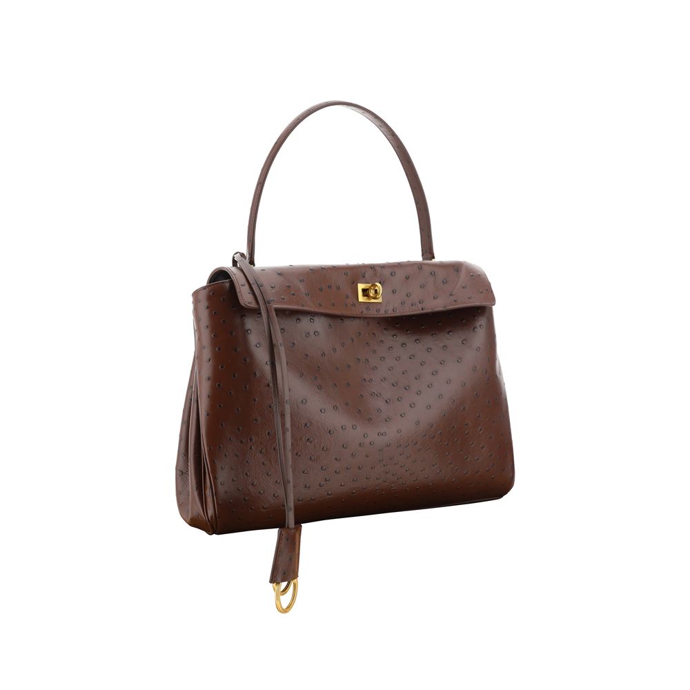 Balenciaga Brown Calf Leather Bos Taurus Shoulder Bag | Regal Royce