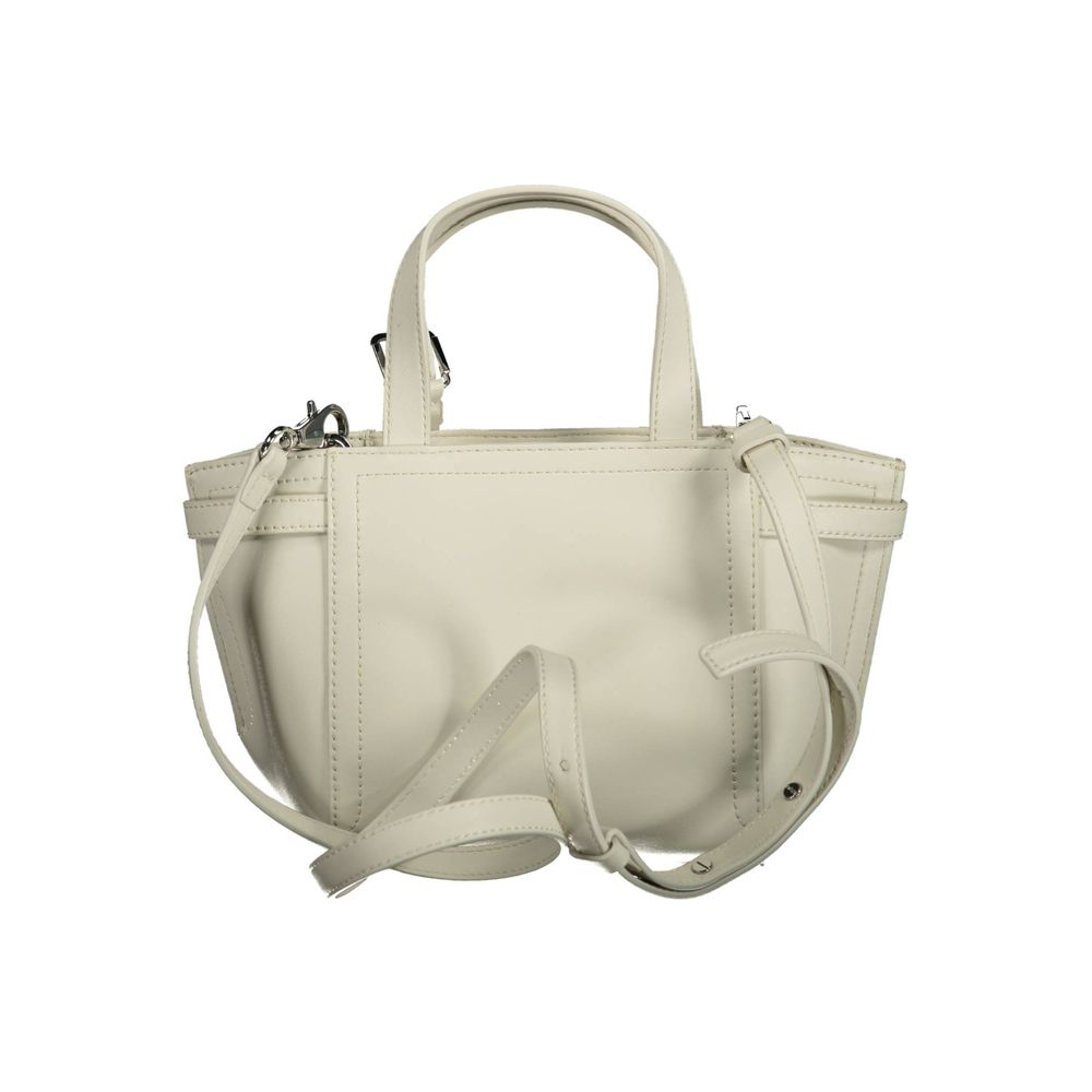 Calvin Klein Bianco Polyester Women Handbag | Regal Royce