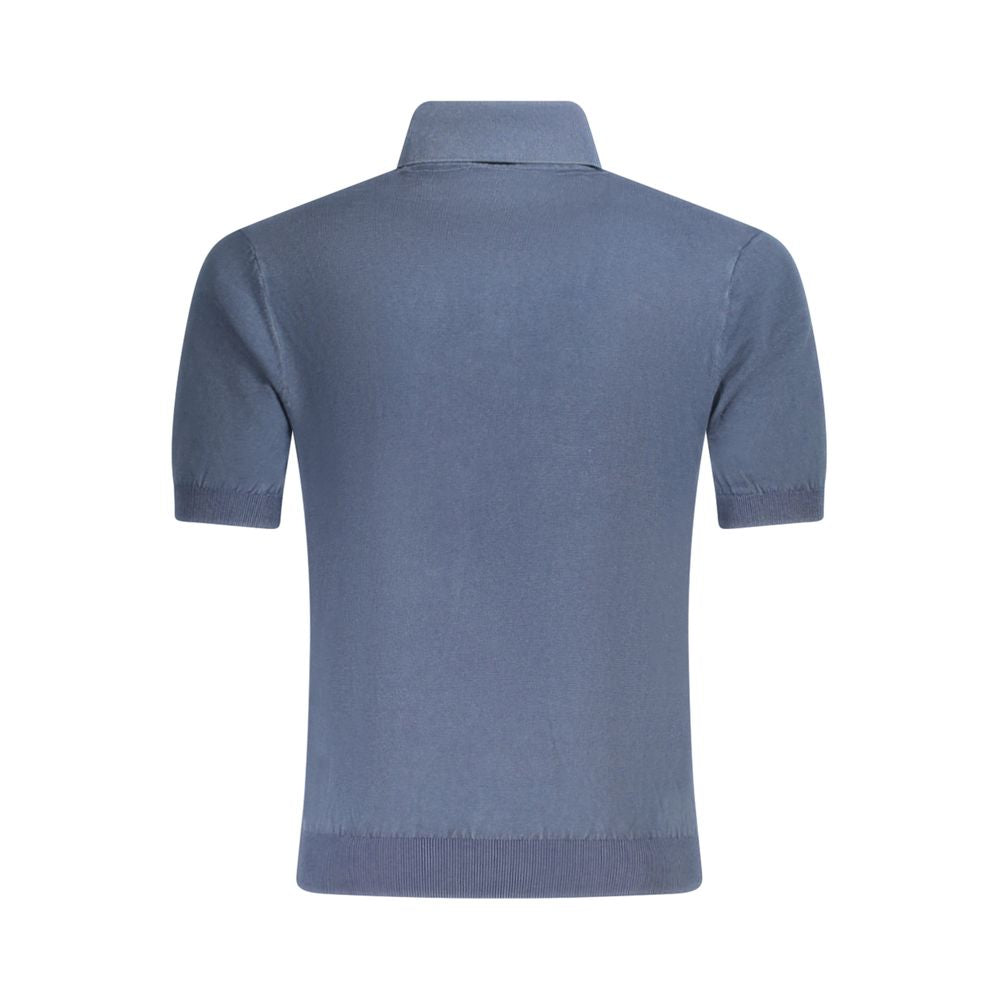 Guess Jeans Blu Cotton Men's Polo Shirt | Regal Royce