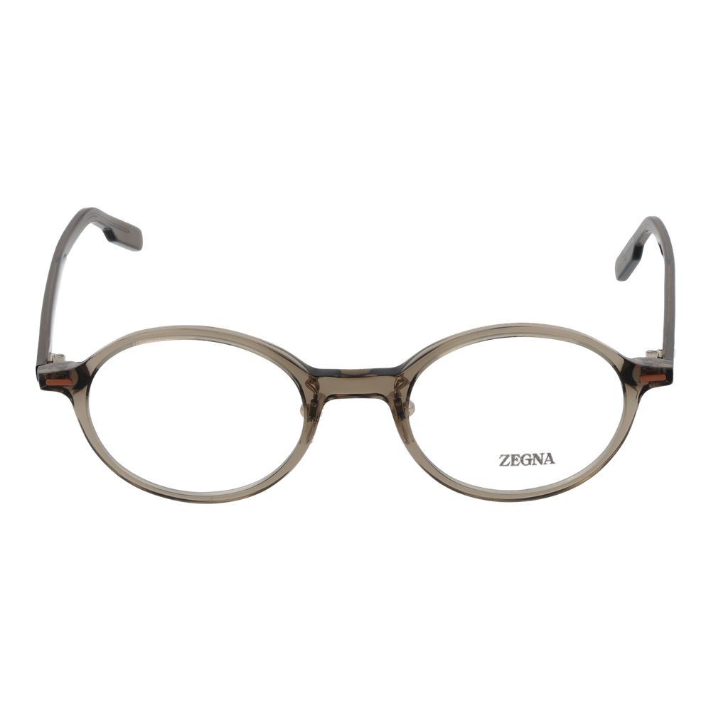 Ermenegildo Zegna Gray Plastic Glasses (Frames) | Regal Royce