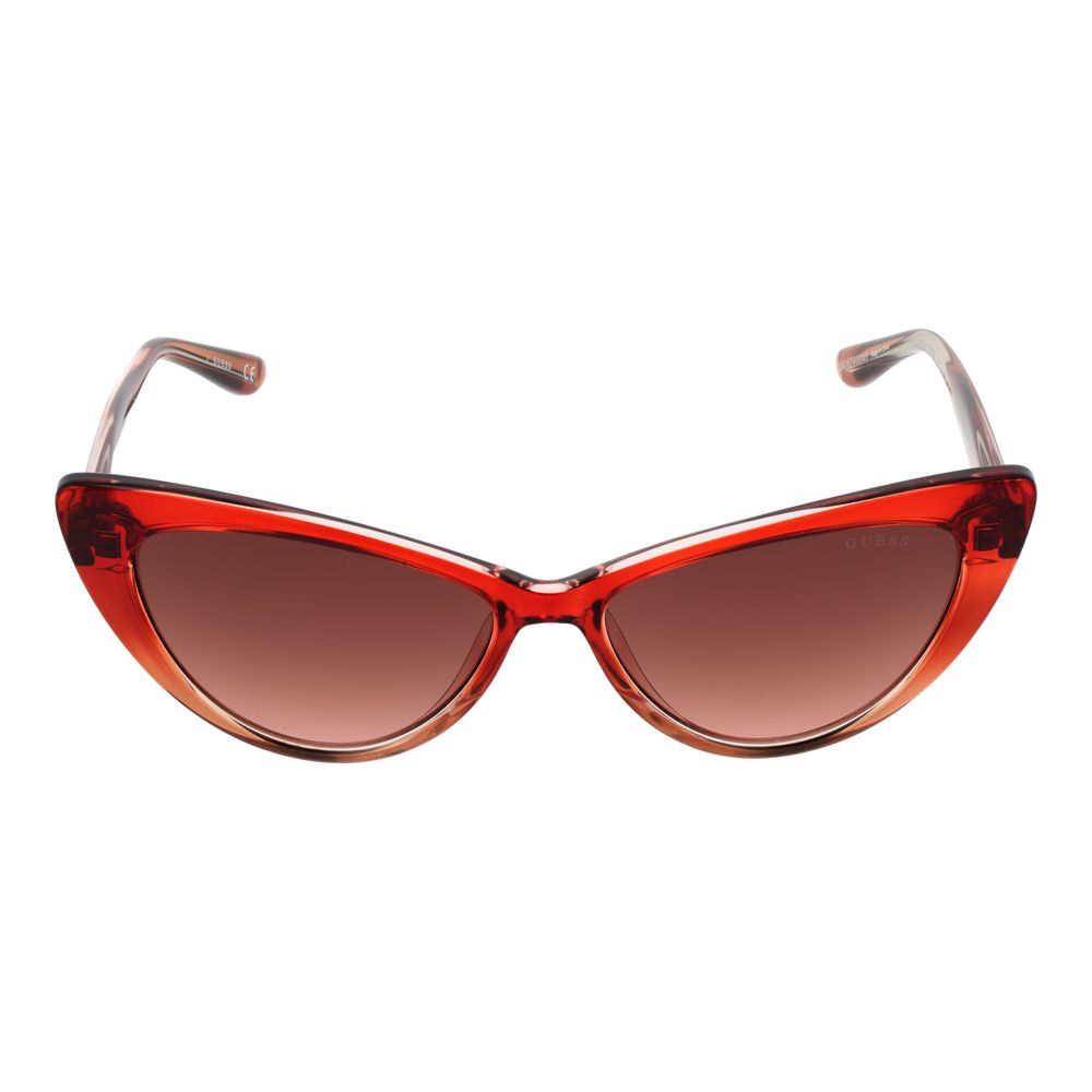 Guess Burgundy Plastic Sunglasses | Regal Royce