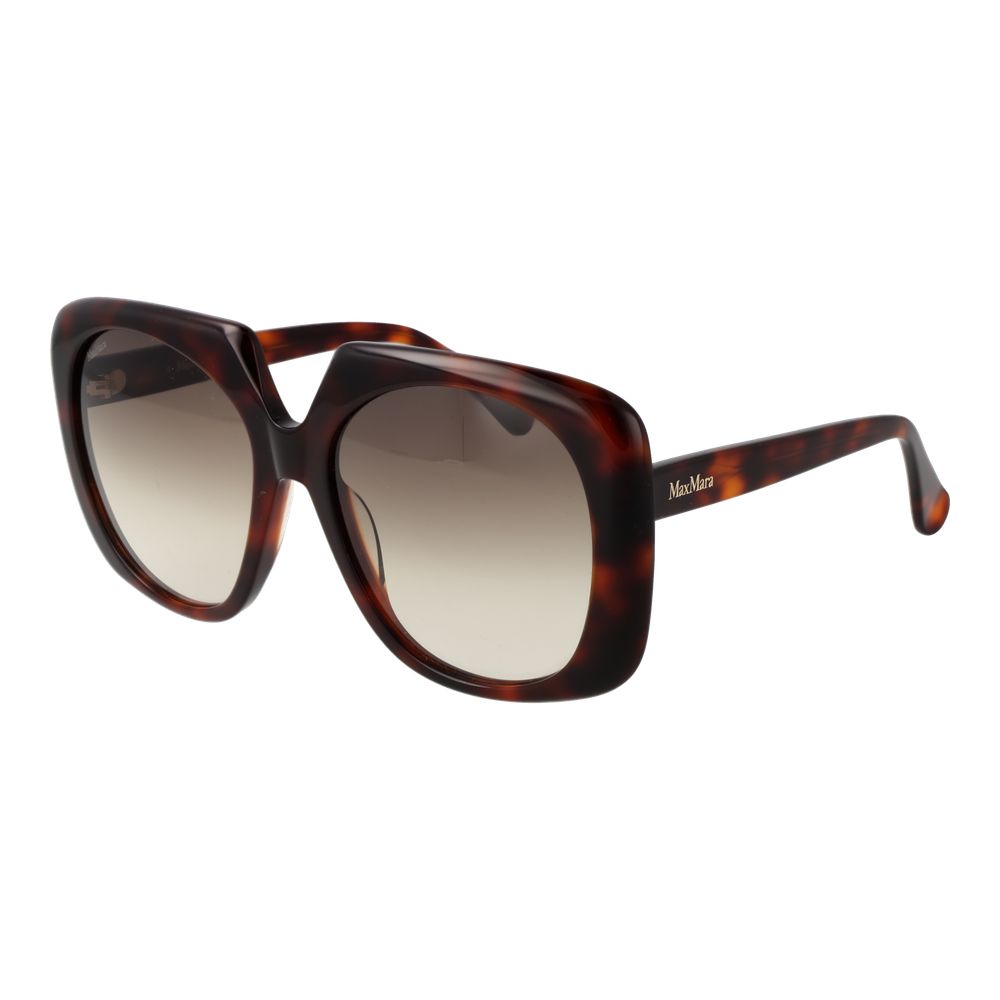 Max Mara Brown Acetate Sunglasses | Regal Royce