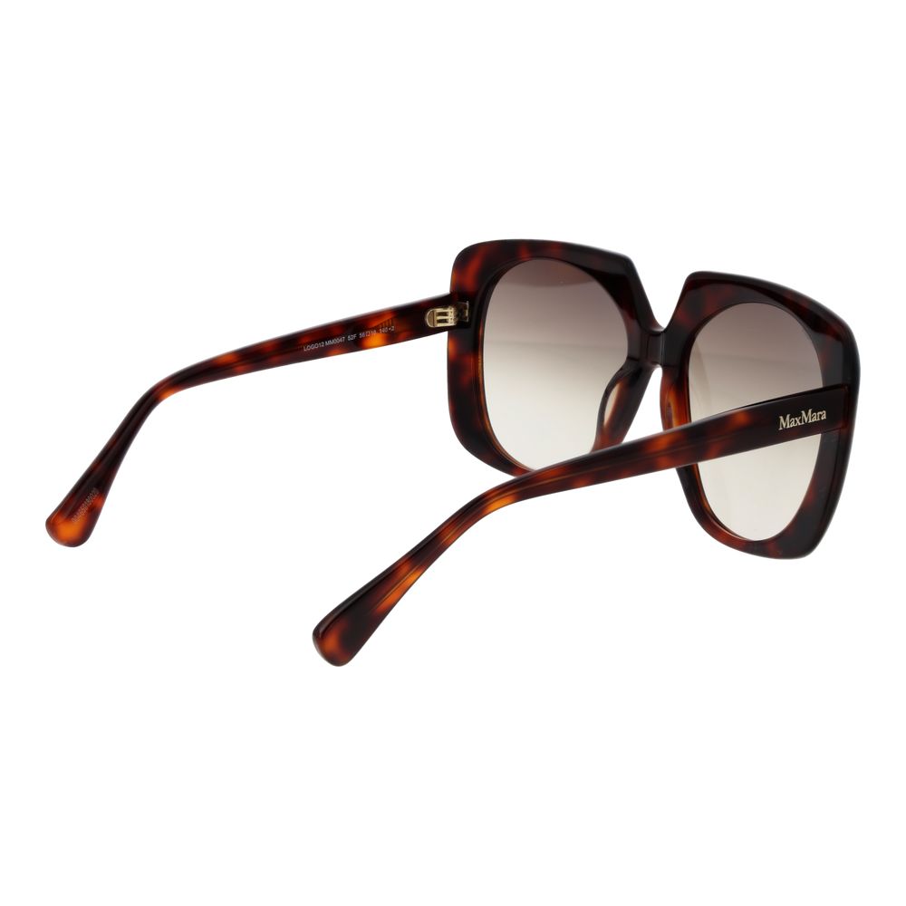 Max Mara Brown Acetate Sunglasses | Regal Royce