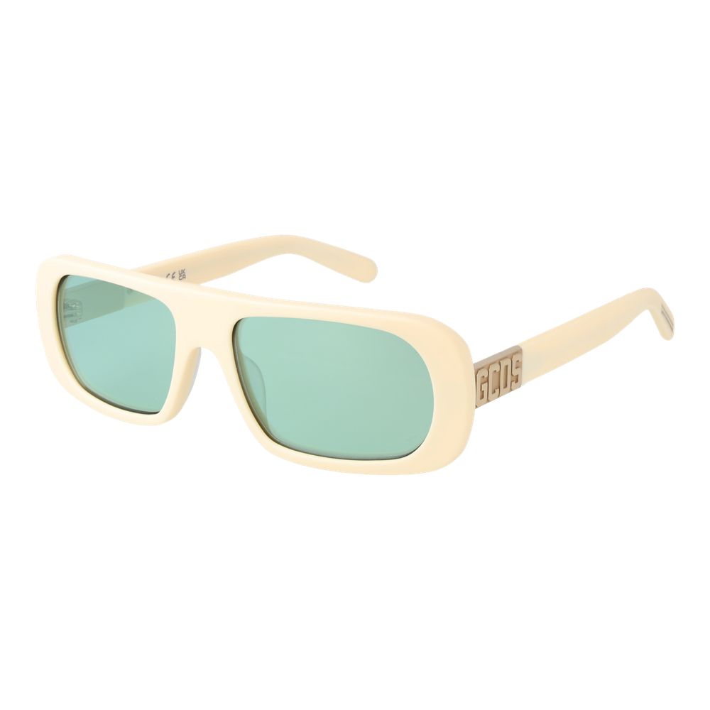 GCDS Cream Acetate Sunglasses | Regal Royce