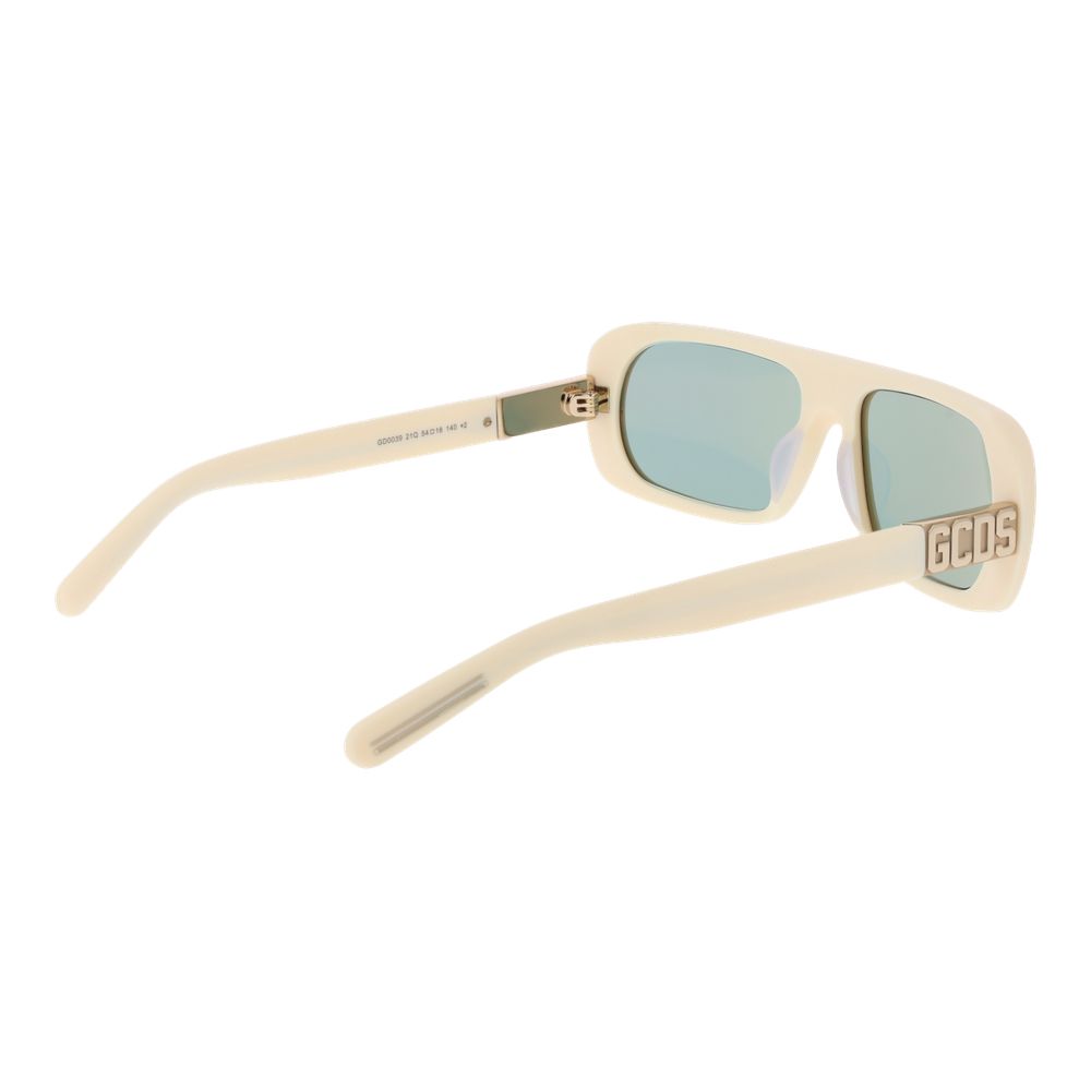 GCDS Cream Acetate Sunglasses | Regal Royce