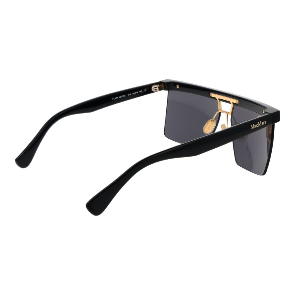Max Mara Black Stainless Steel Sunglasses | Regal Royce