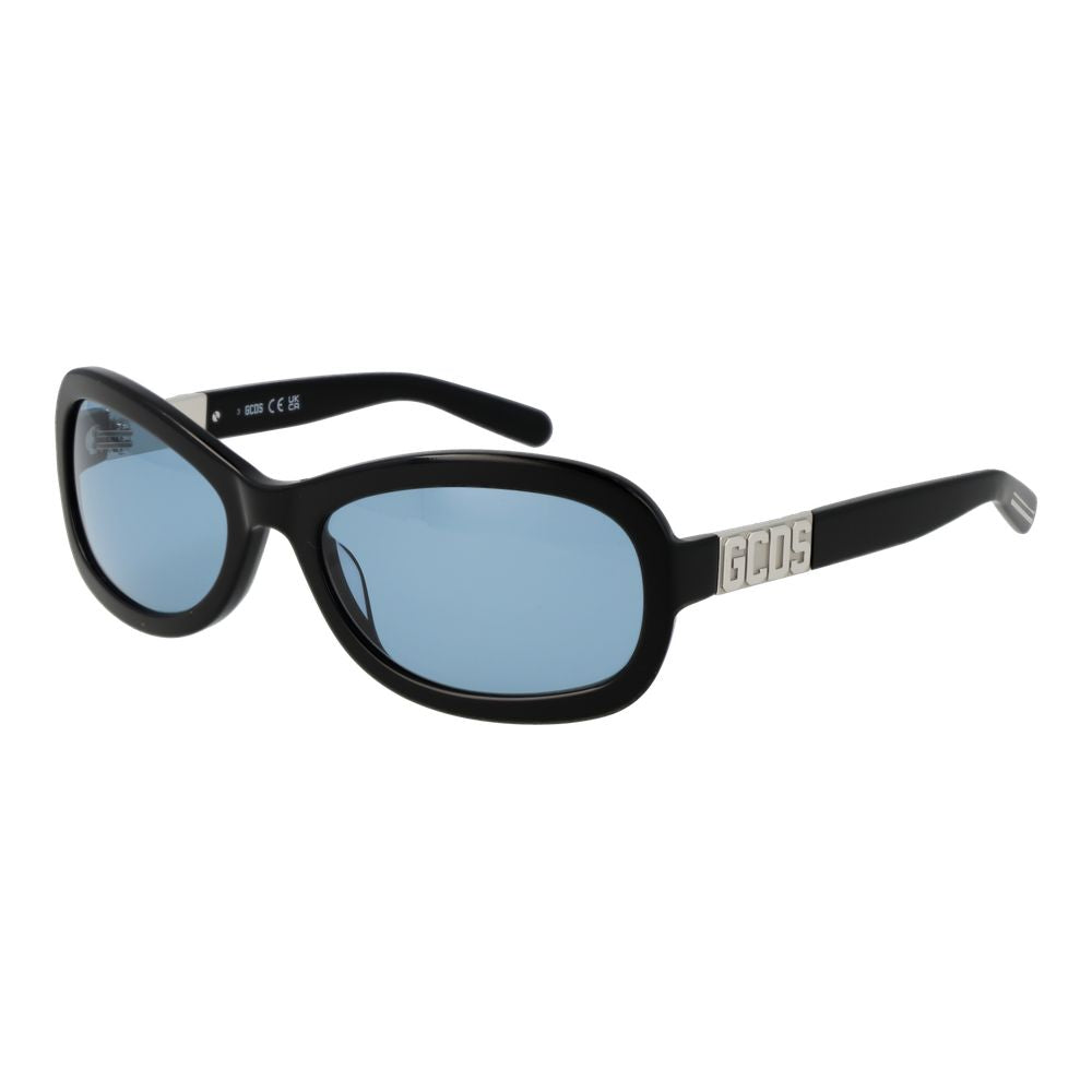 GCDS Black Acetate Sunglasses | Regal Royce