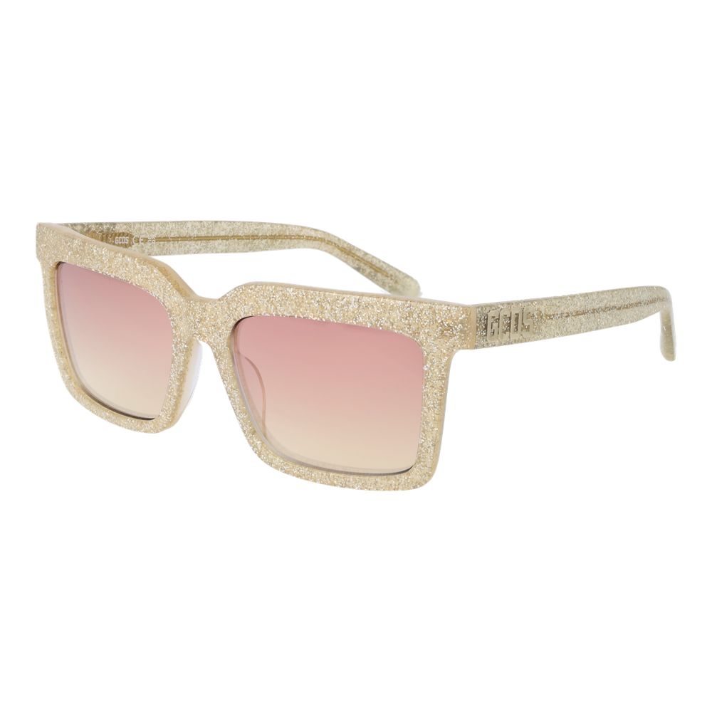 GCDS Gold Acetate Sunglasses | Regal Royce