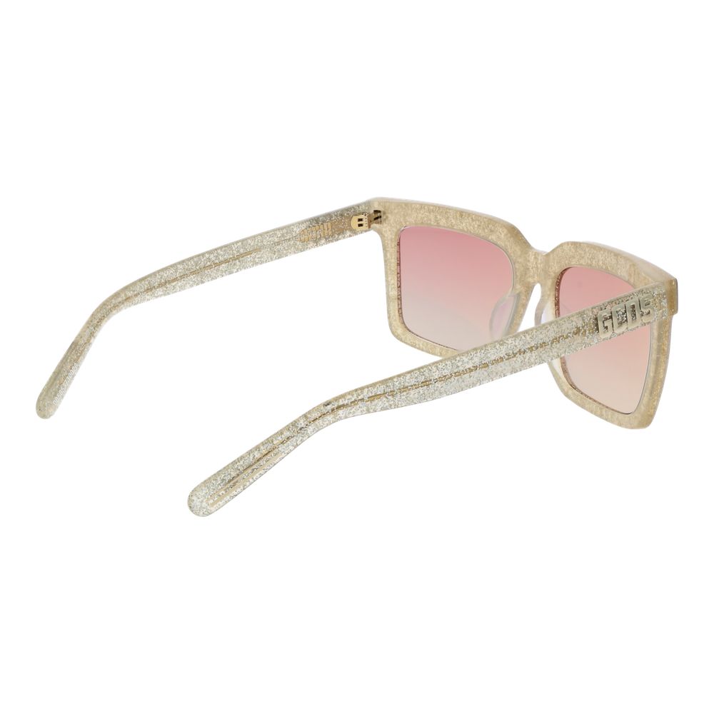 GCDS Gold Acetate Sunglasses | Regal Royce
