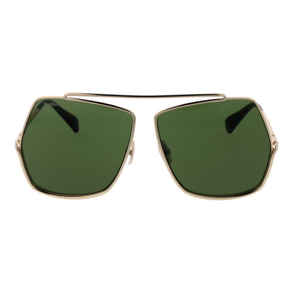 Max Mara Gold Metal Sunglasses | Regal Royce