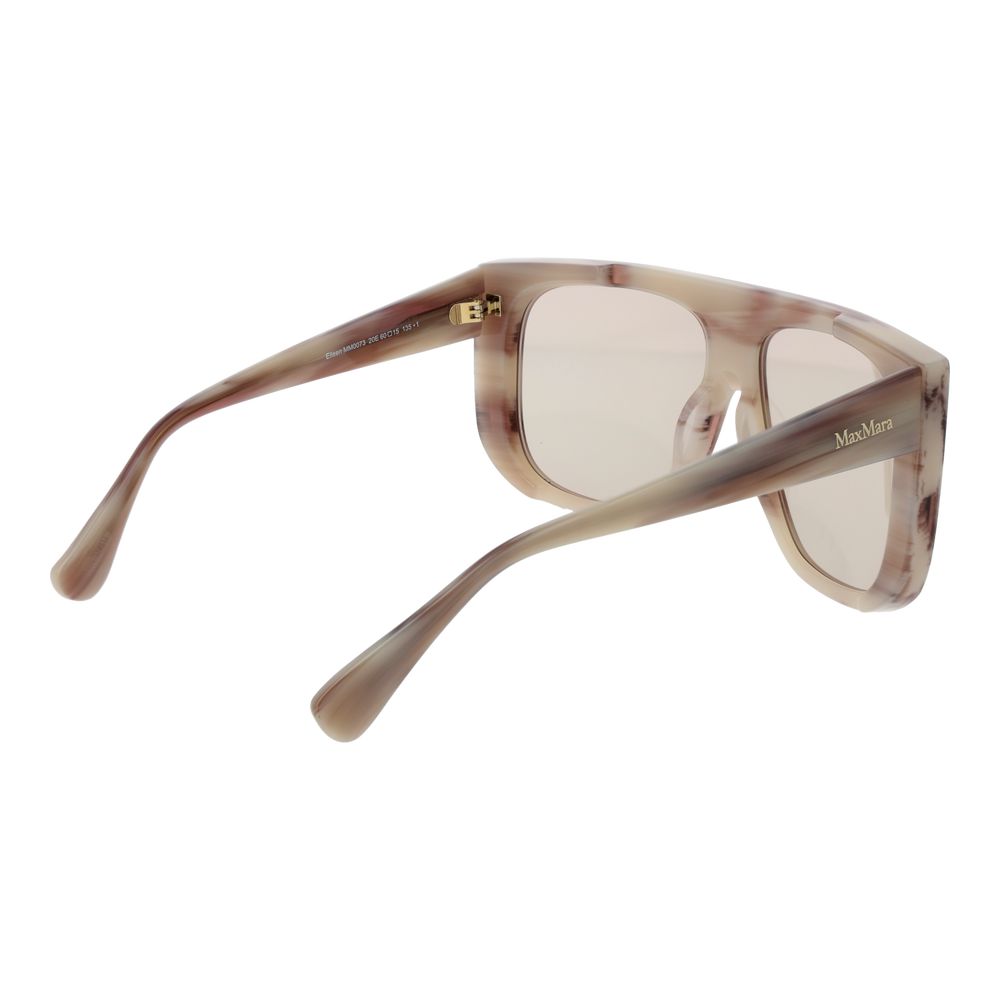 Max Mara Beige Acetate Sunglasses | Regal Royce