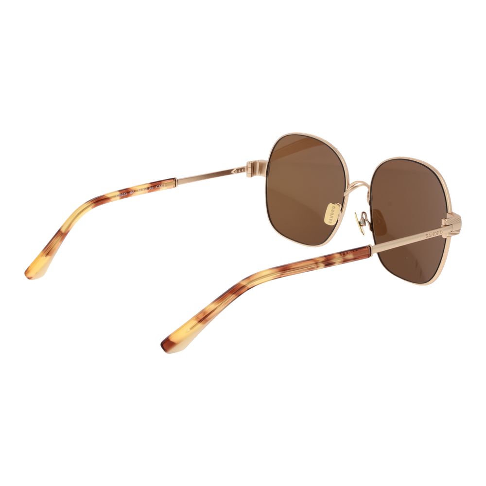 Sandro Gold Acetate Sunglasses | Regal Royce
