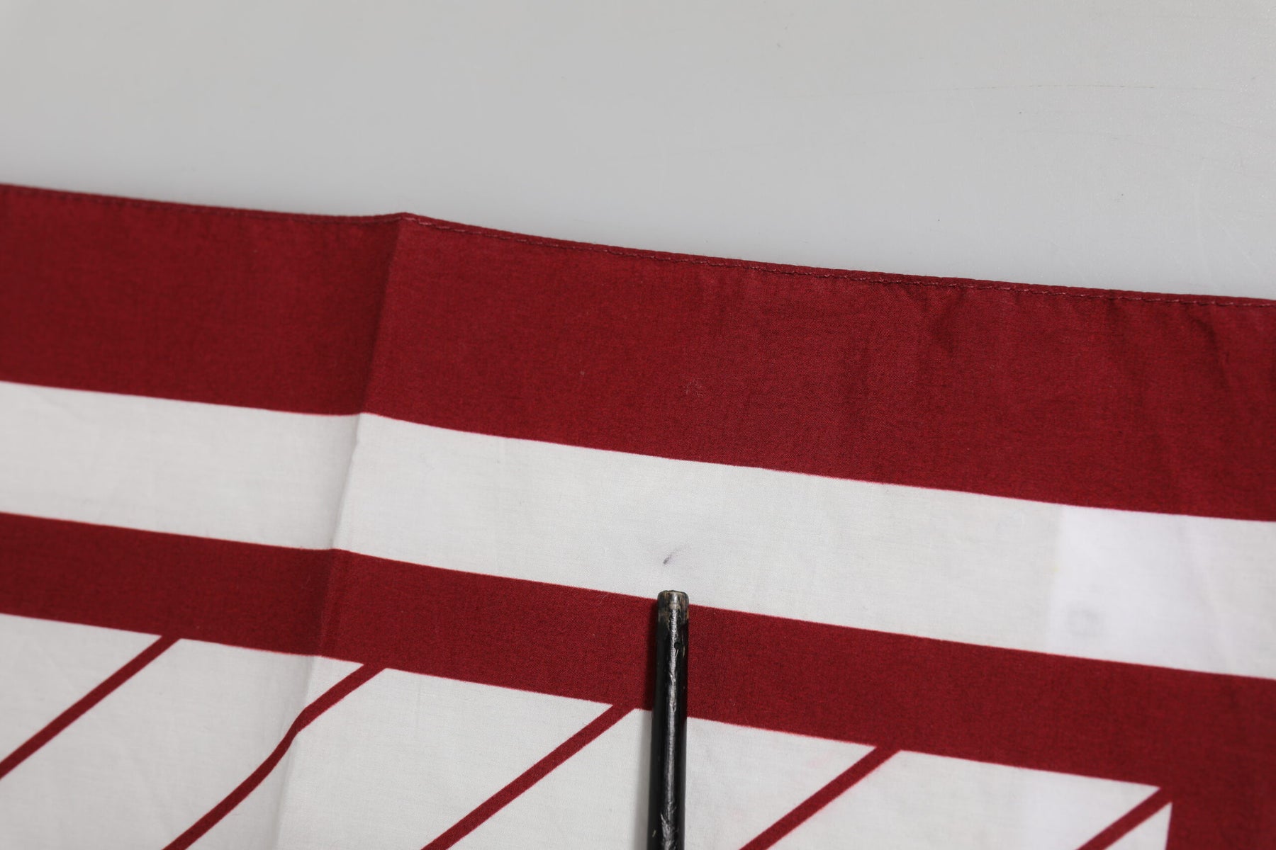 Dolce & Gabbana White Red DG Logo Square Men Foulard Scarf | Regal Royce