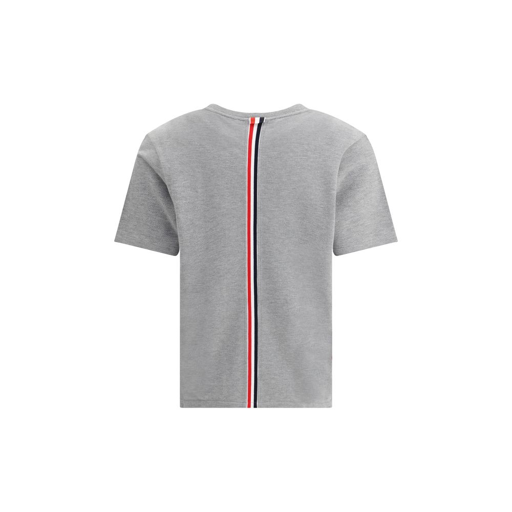 Thom Browne Gray Cotton T-Shirt | Regal Royce