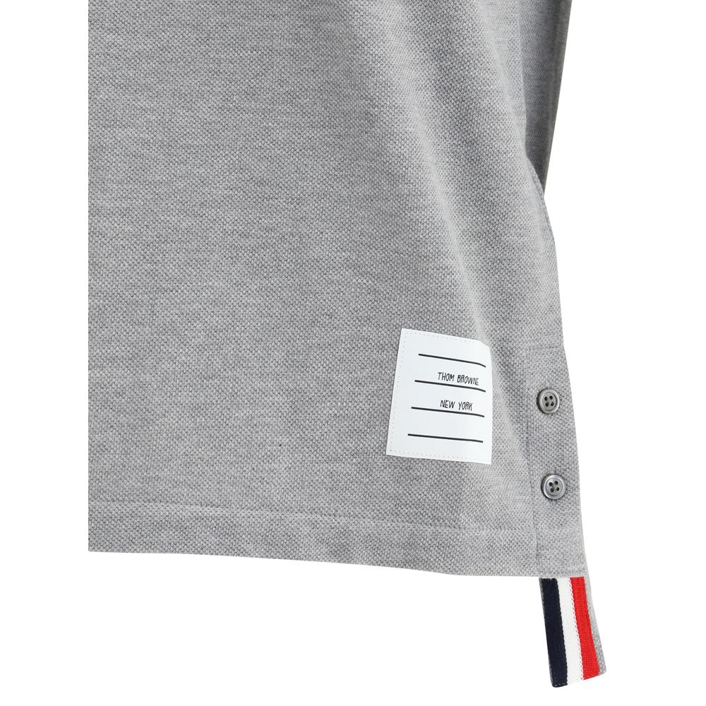 Thom Browne Gray Cotton T-Shirt | Regal Royce