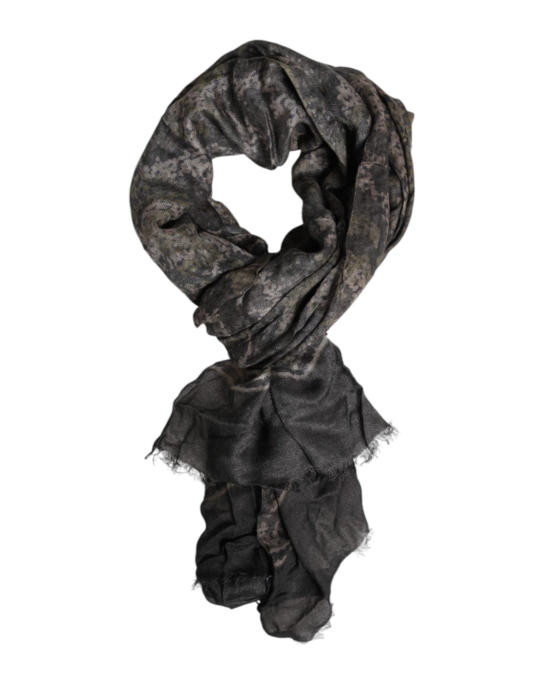 Dolce & Gabbana Camouflage Neck Warmer Wrap Foulard Scarf | Regal Royce