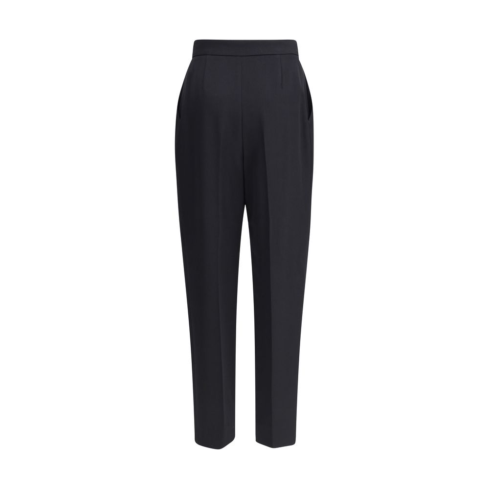 Balmain Black Wool Dress Pants | Regal Royce