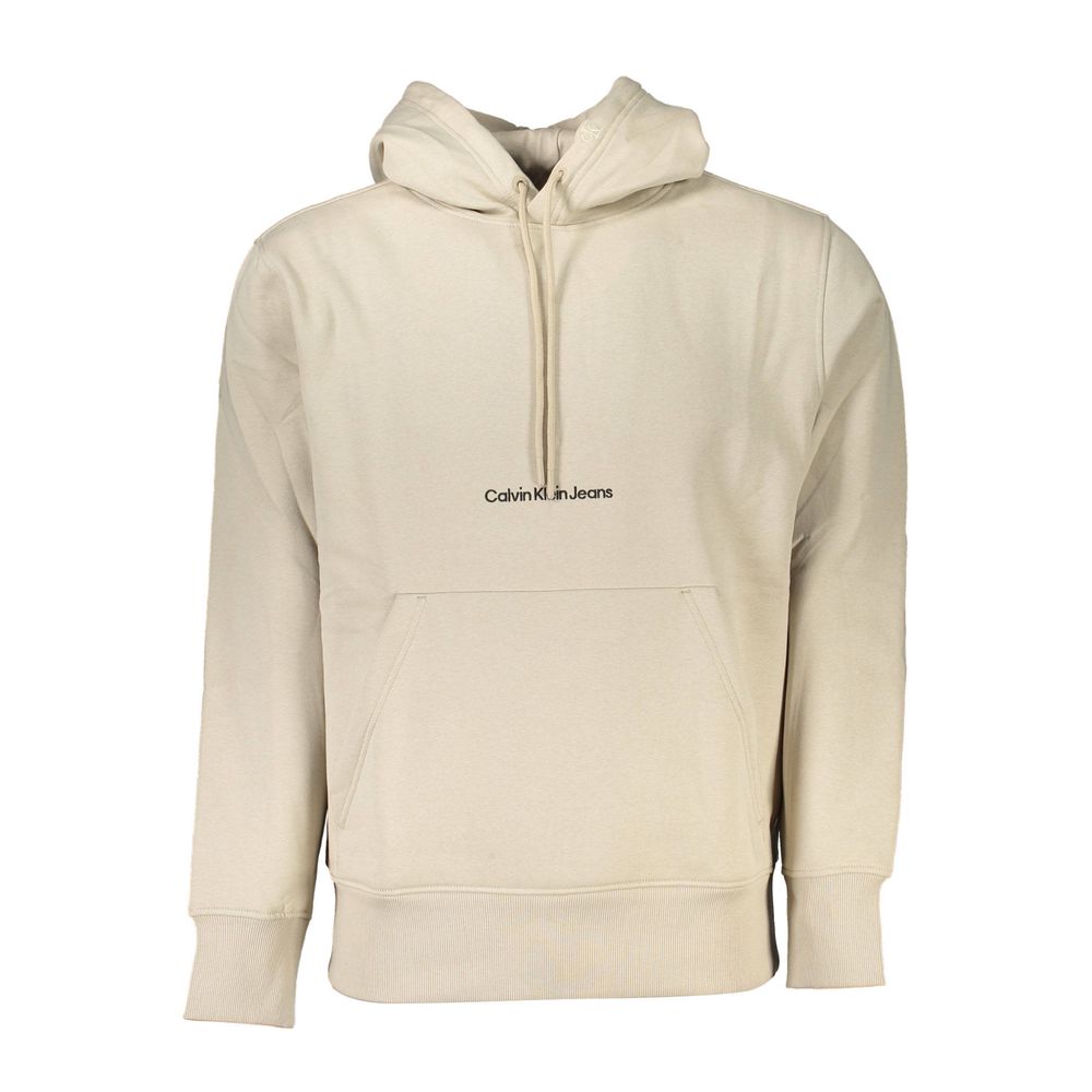 Calvin Klein Beige Cotton Men Sweater | Regal Royce