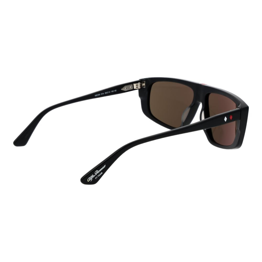Web Black Acetate Sunglasses | Regal Royce