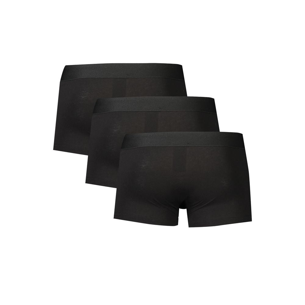 Bikkembergs Black Polyester Men's Boxer Briefs | Regal Royce