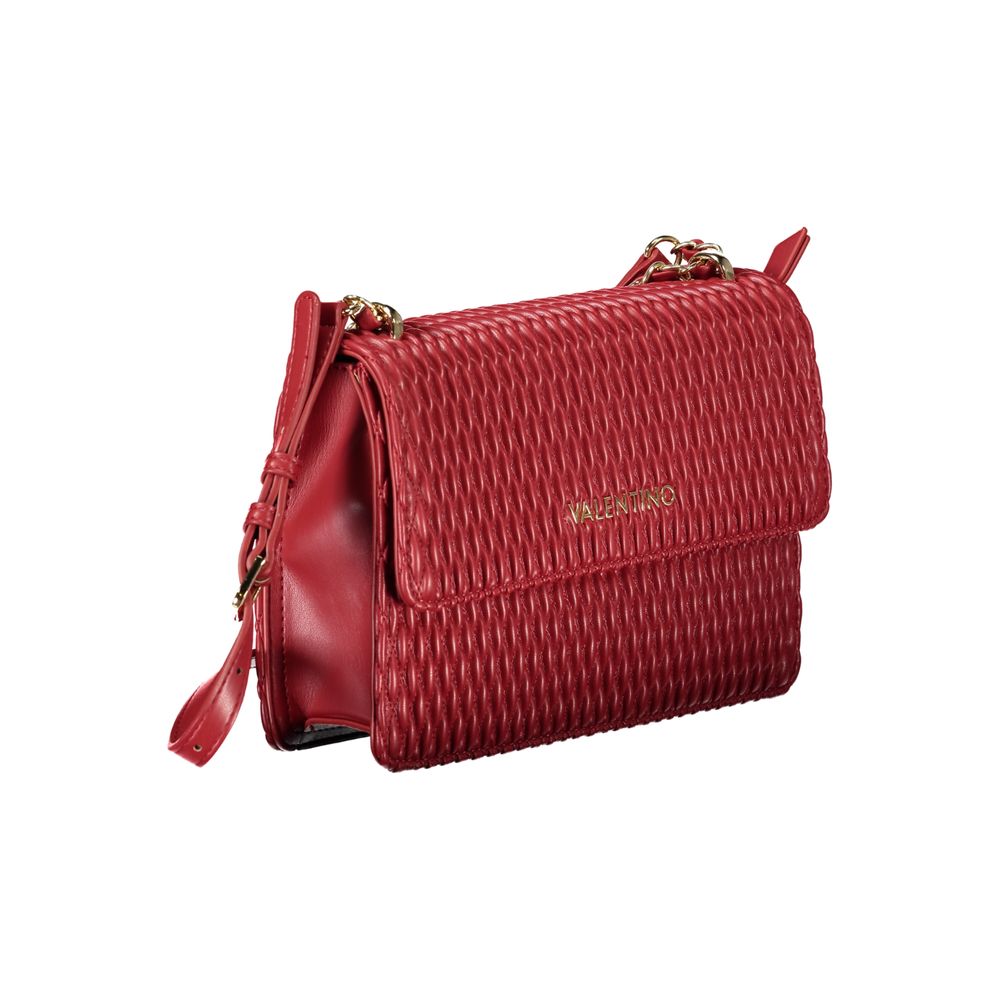 Mario Valentino Rosso Poliuretano Women Shoulder Bag | Regal Royce