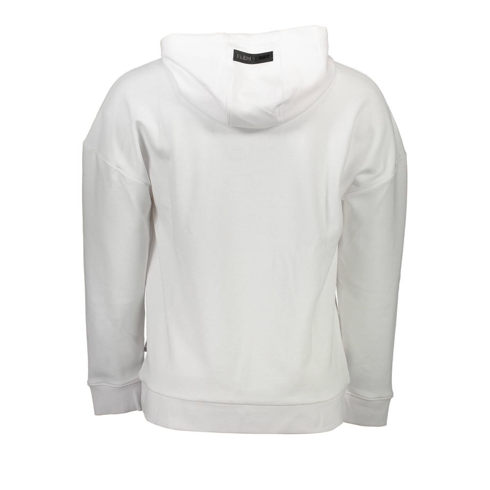 Plein Sport White Cotton Sweatshirt