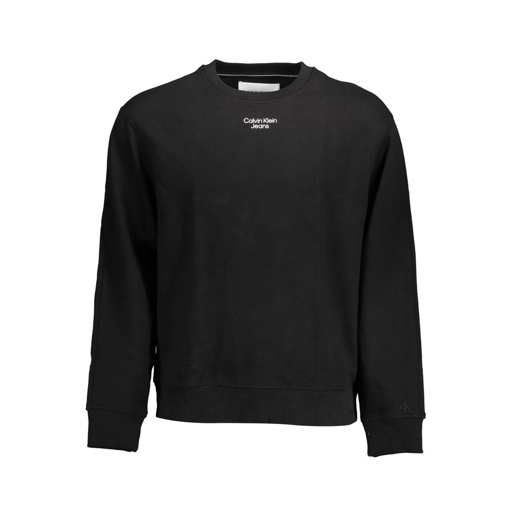 Calvin Klein Black Cotton Men's Sweatshirt | Regal Royce