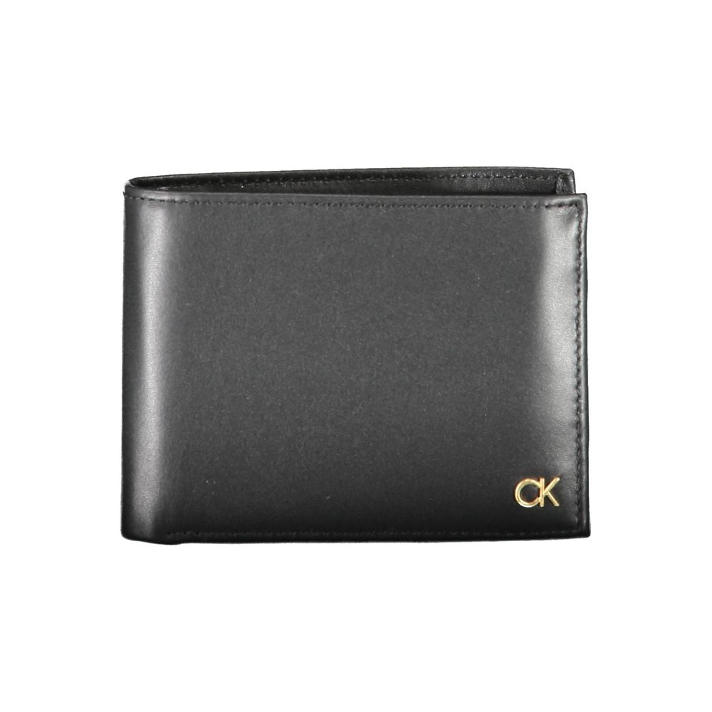 Calvin Klein Black Leather Men Wallet | Regal Royce