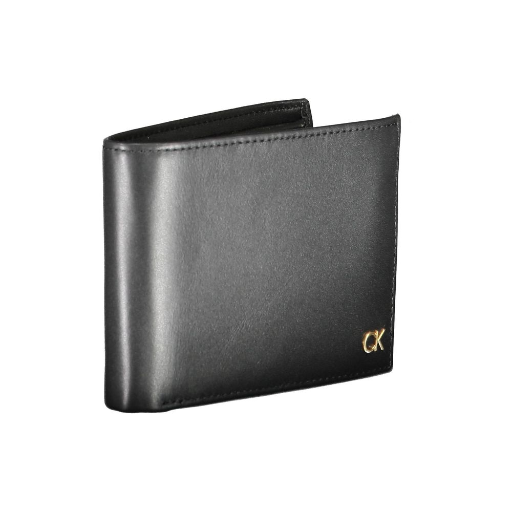 Calvin Klein Black Leather Men Wallet | Regal Royce