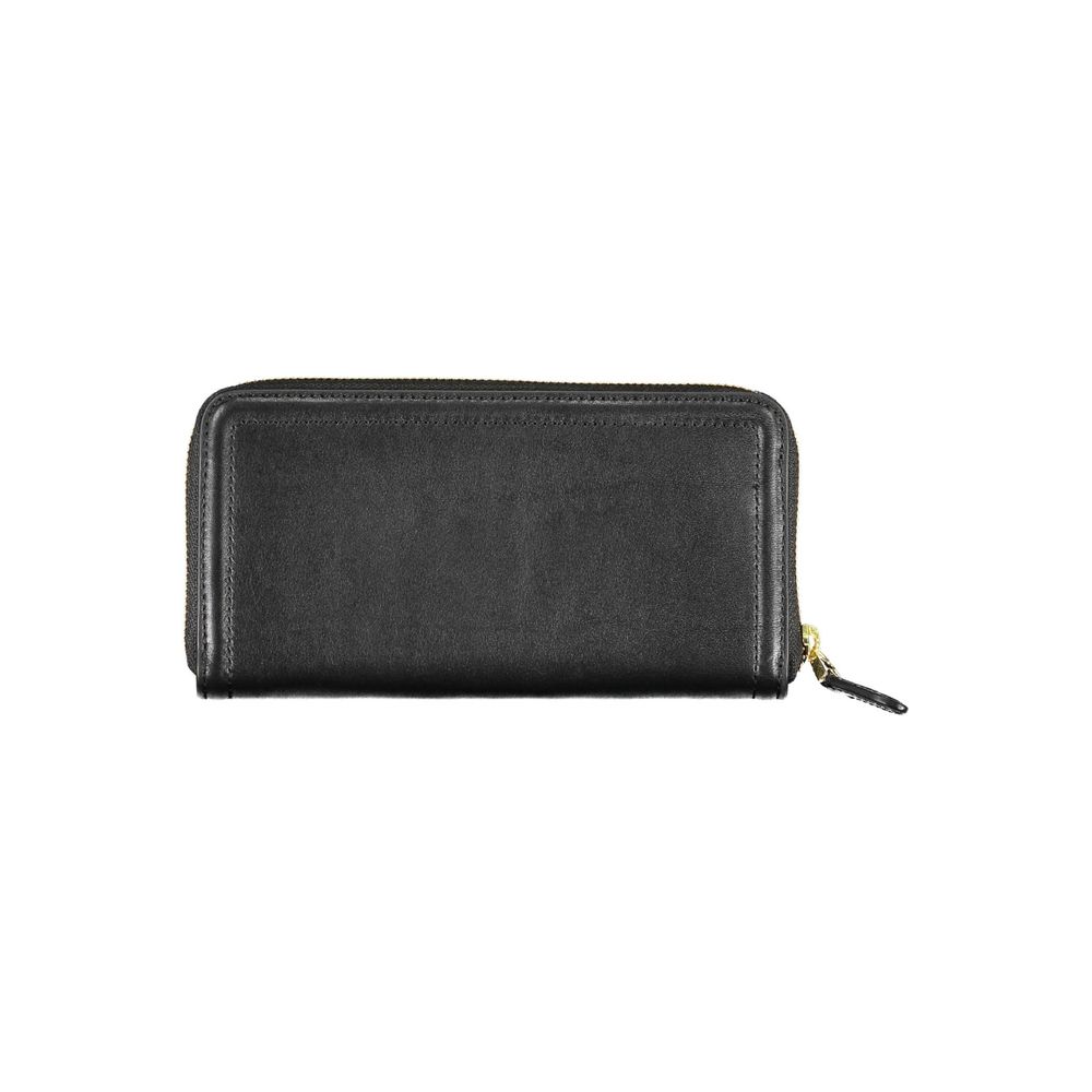 Ralph Lauren Black Polyurethane Women Wallet | Regal Royce