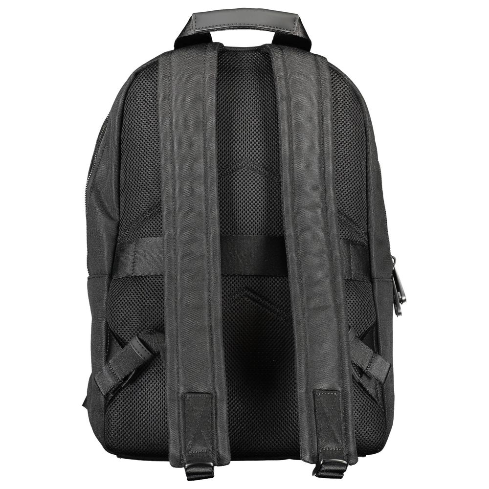 Calvin Klein Black Polyester Men Backpack | Regal Royce
