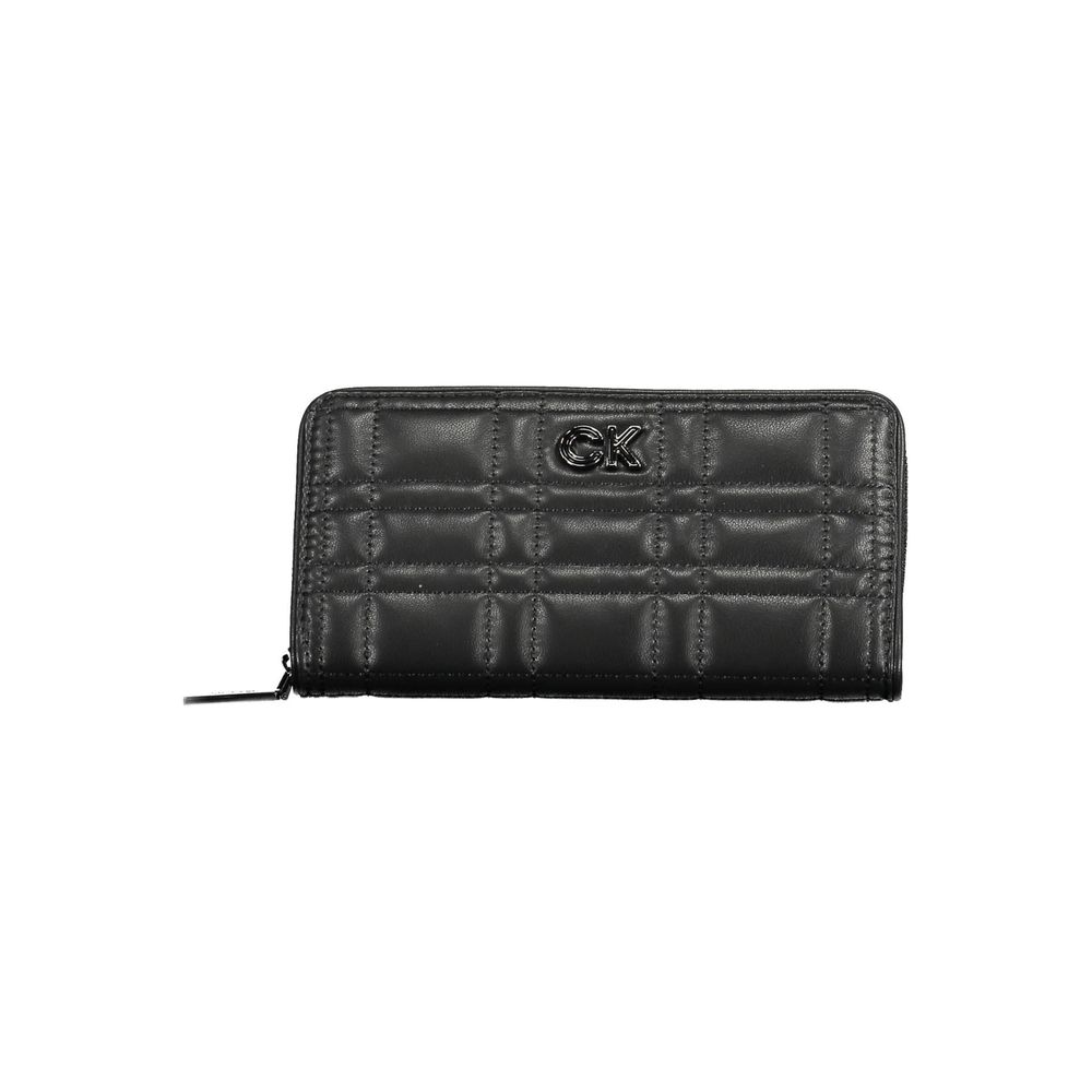 Calvin Klein Nero Polyurethane Women Wallet | Regal Royce
