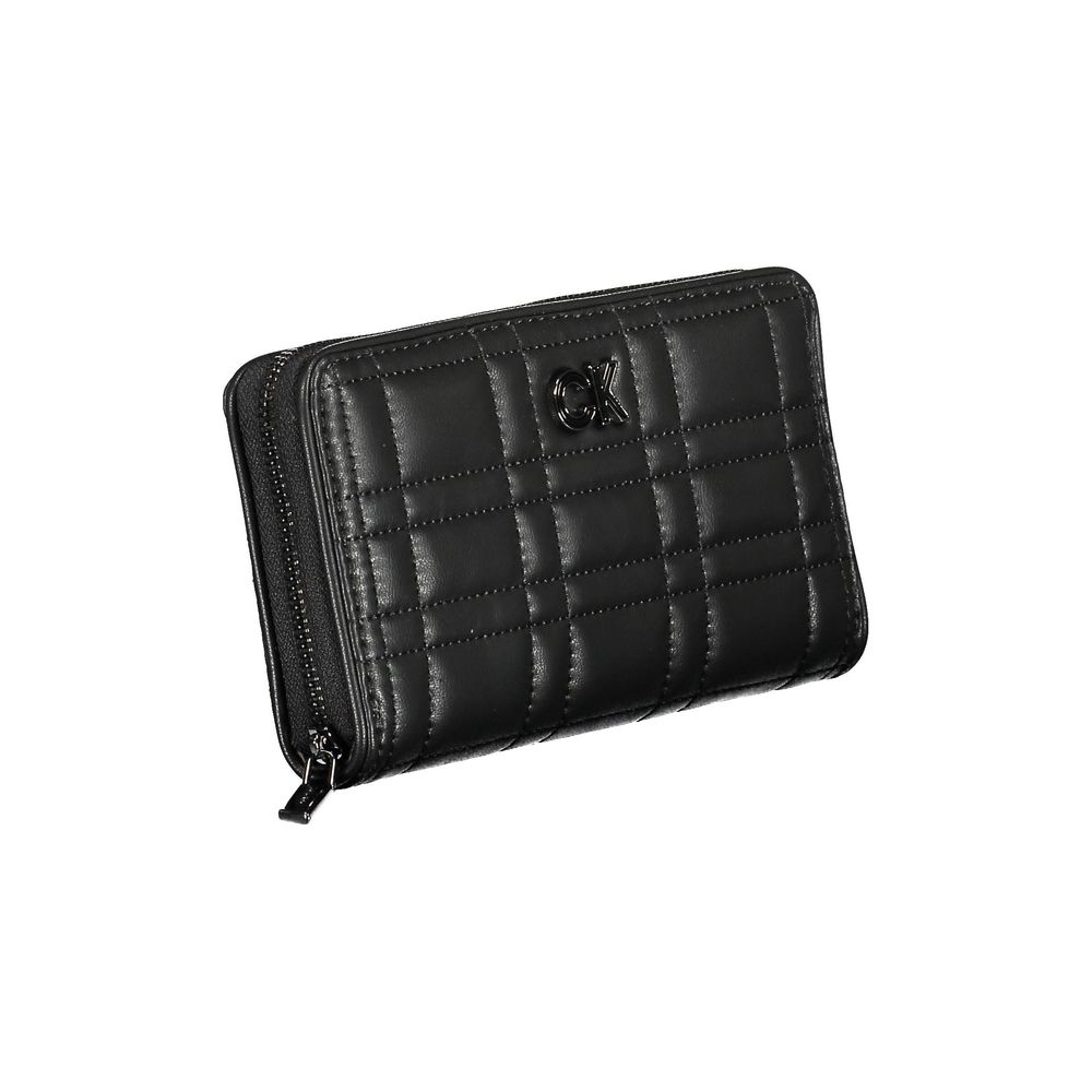 Calvin Klein Nero Polyurethane Women Wallet | Regal Royce