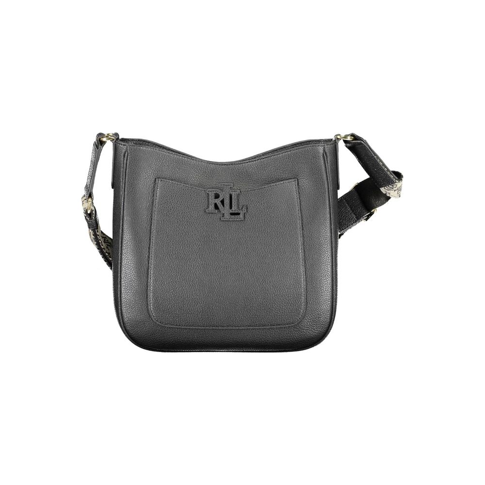 Ralph Lauren Nero Leather Women Shoulder Bag | Regal Royce