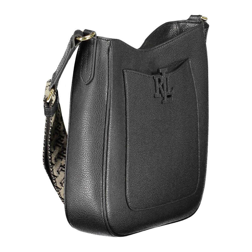Ralph Lauren Nero Leather Women Shoulder Bag | Regal Royce