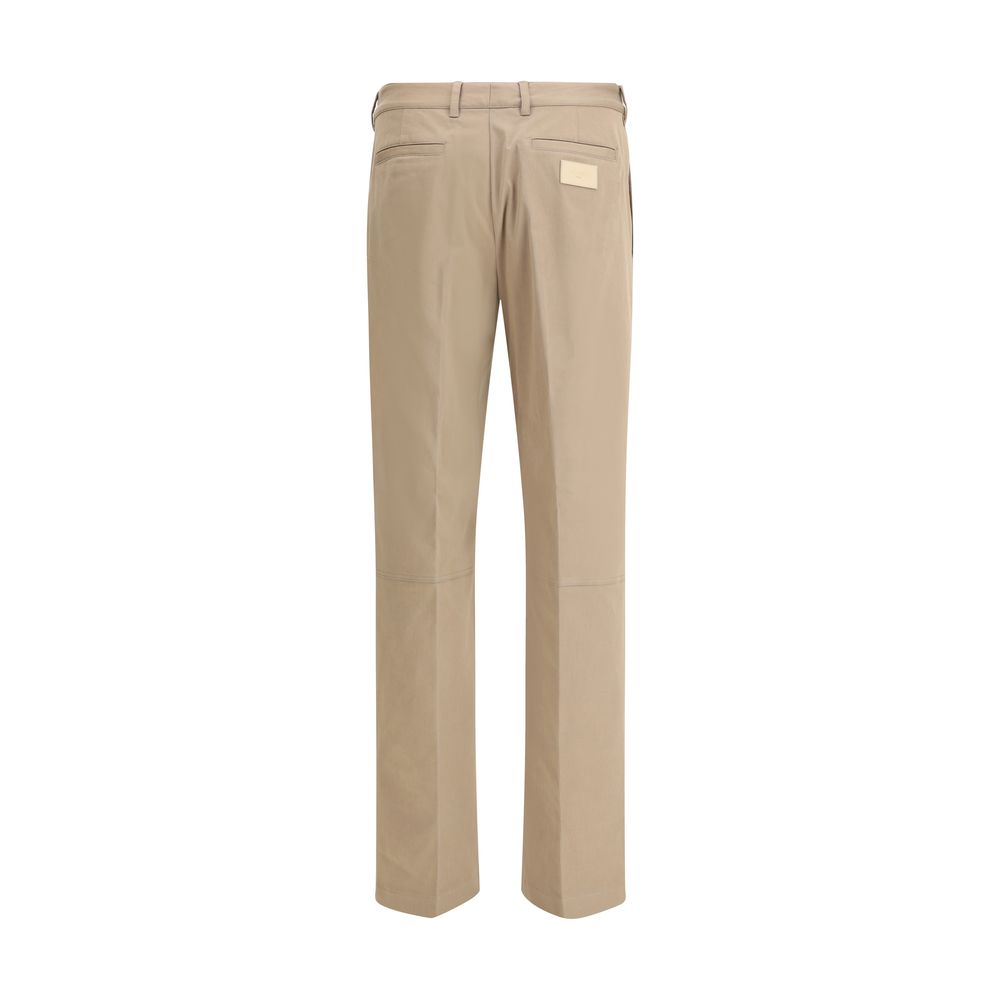 Fendi Brown Cotton Casual Pants | Regal Royce