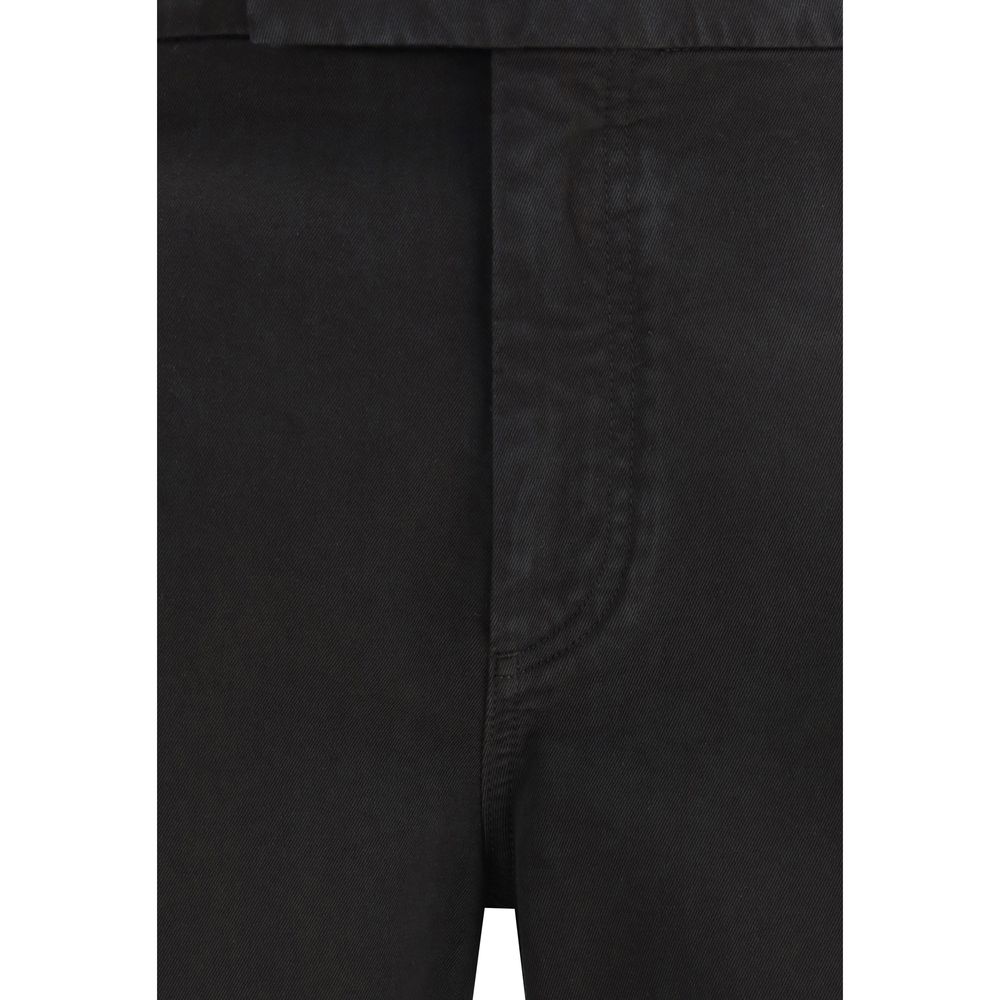 Thom Browne Black Cotton Dress Pants | Regal Royce