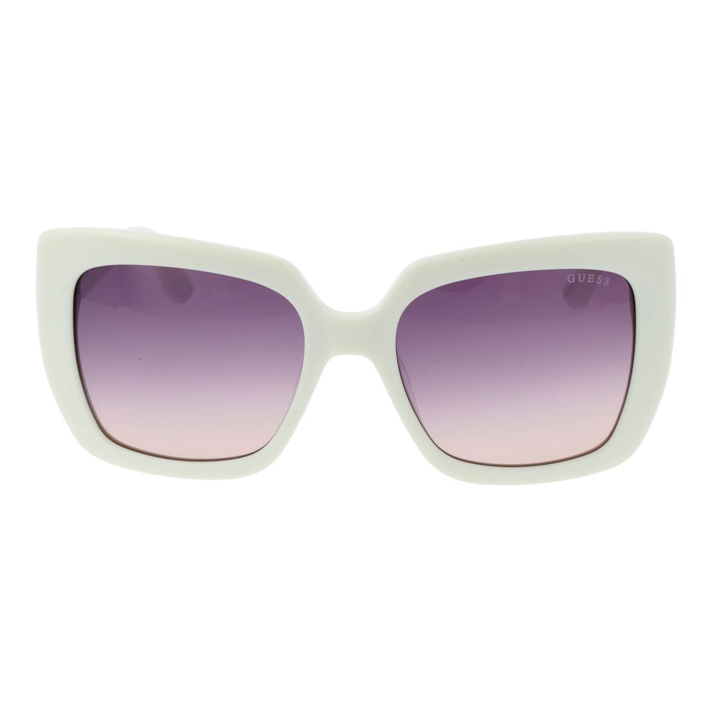 Guess White Acetate Sunglasses | Regal Royce