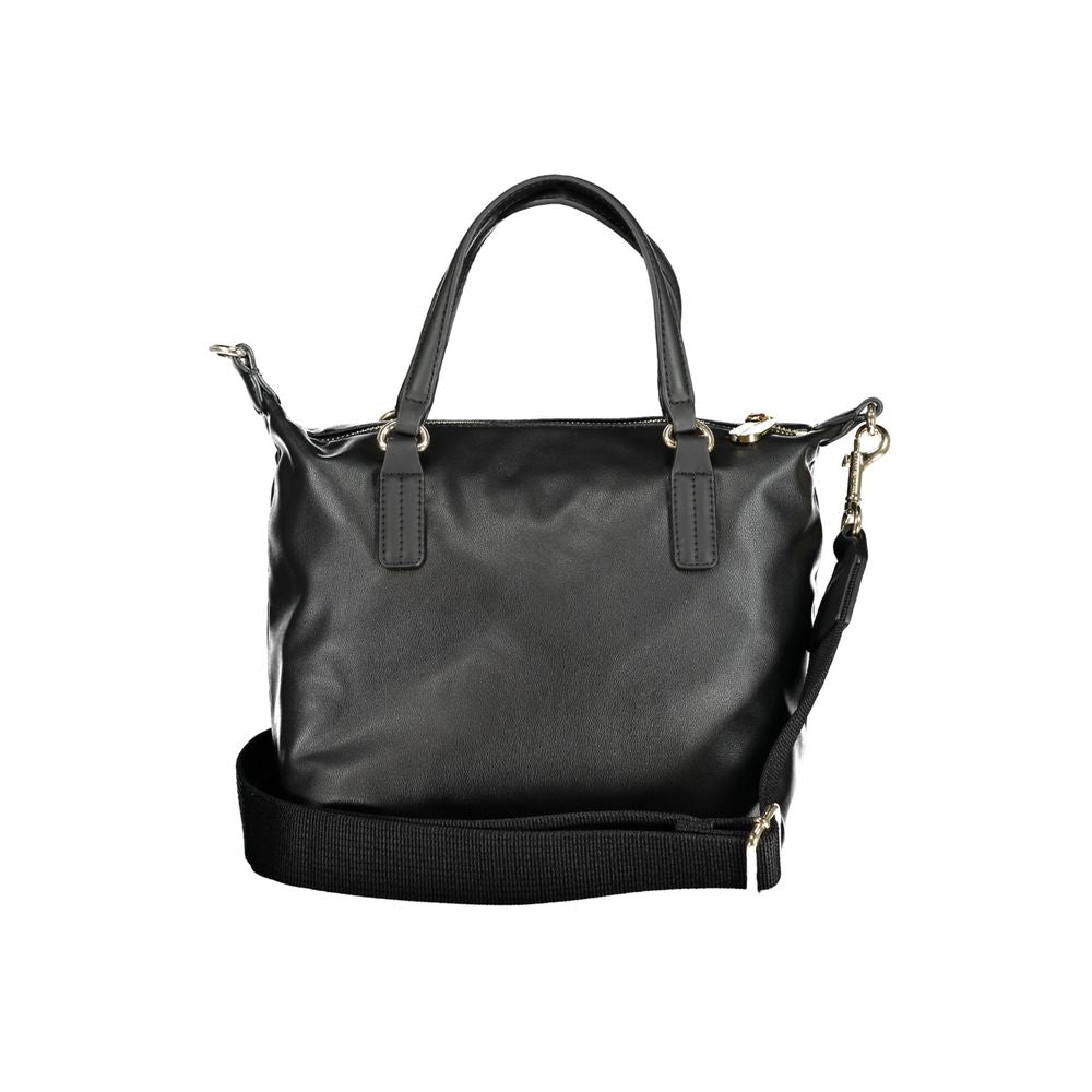 Tommy Hilfiger Nero Poliestere Woman Handbag | Regal Royce