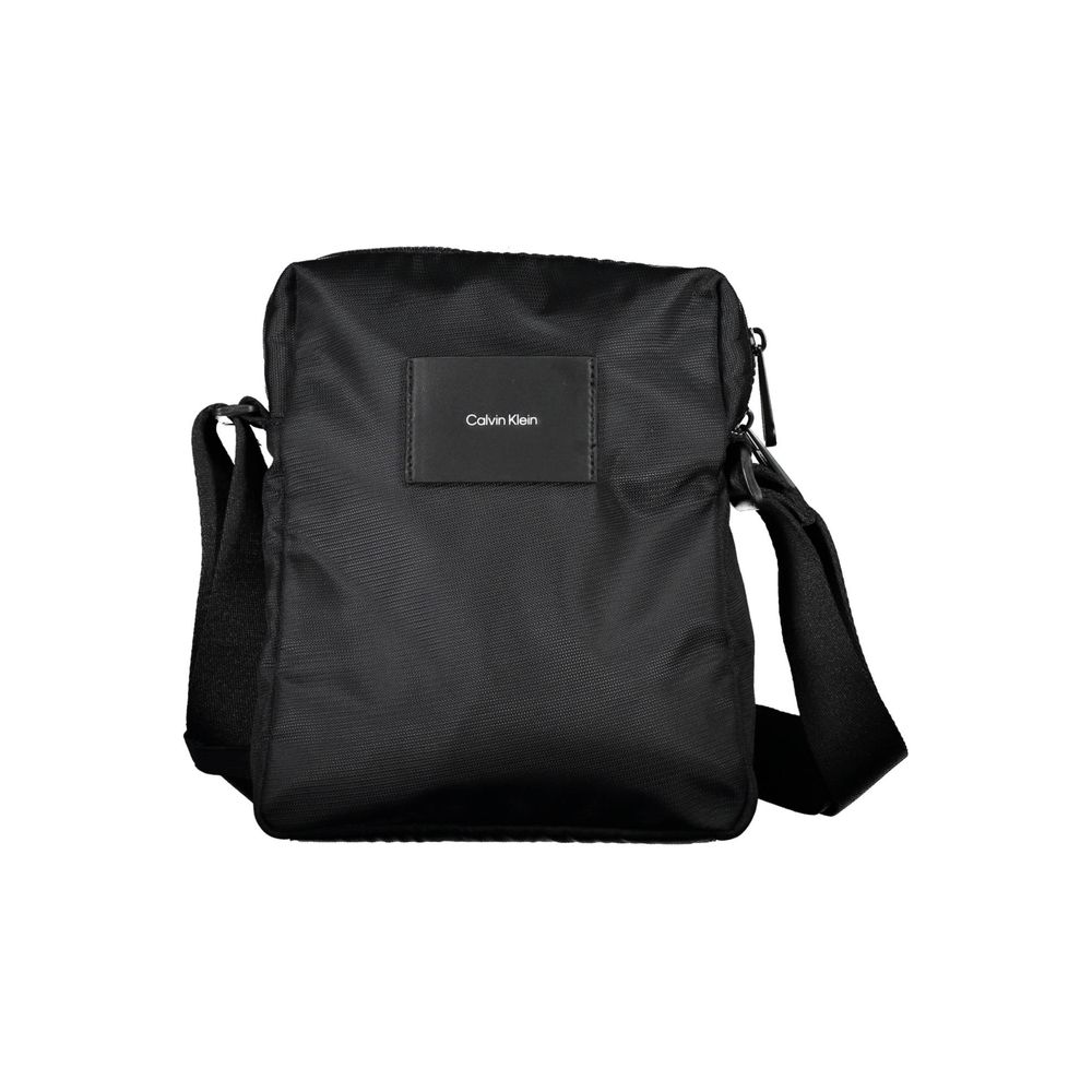 Calvin Klein Black Polyester Men's Shoulder Bag | Regal Royce