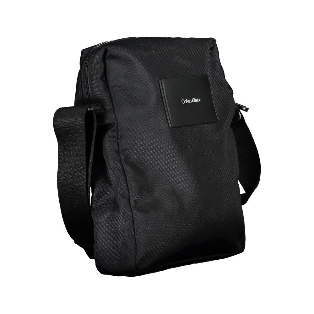 Calvin Klein Black Polyester Men's Shoulder Bag | Regal Royce