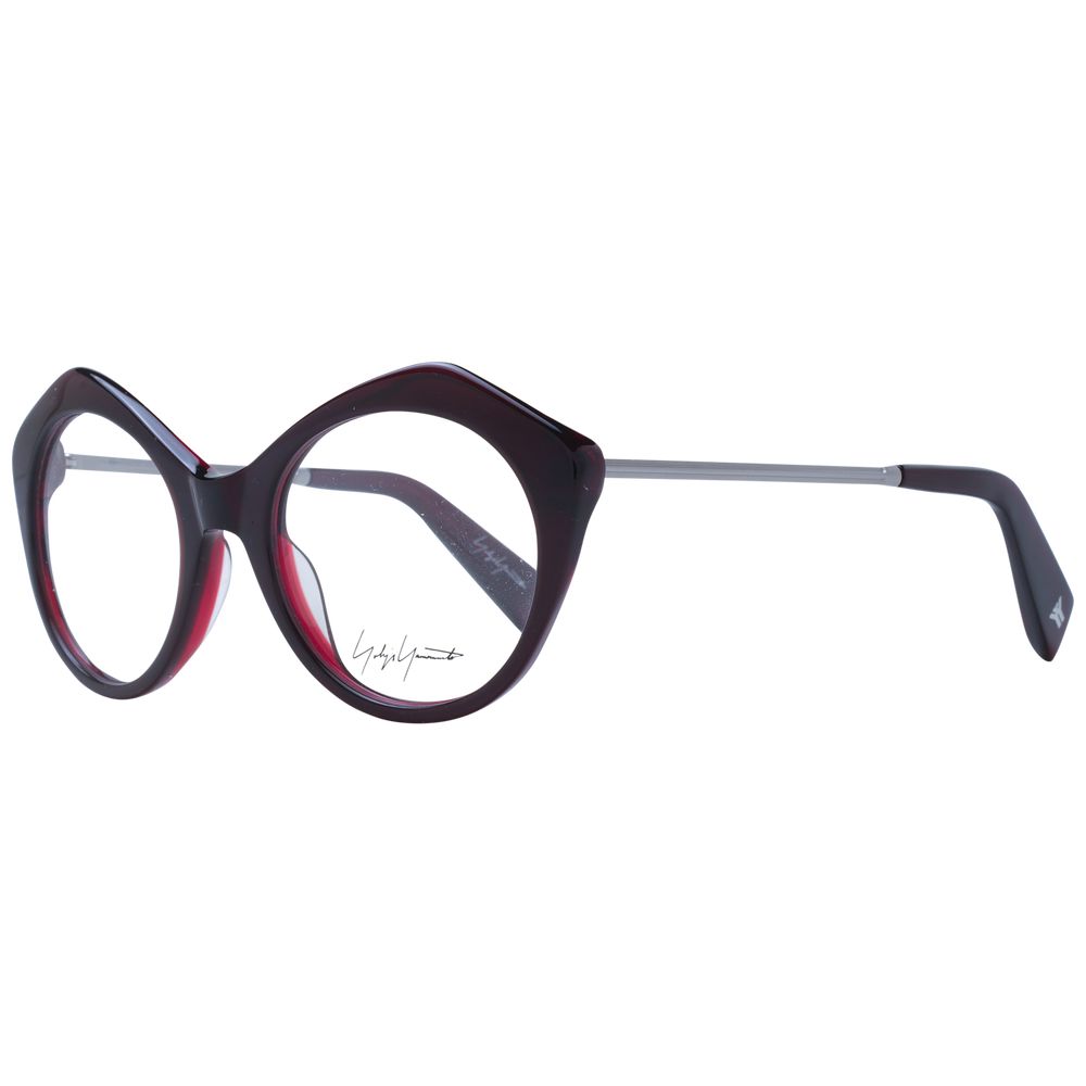 Yohji Yamamoto Burgundy Acetate Glasses (Frames) | Regal Royce