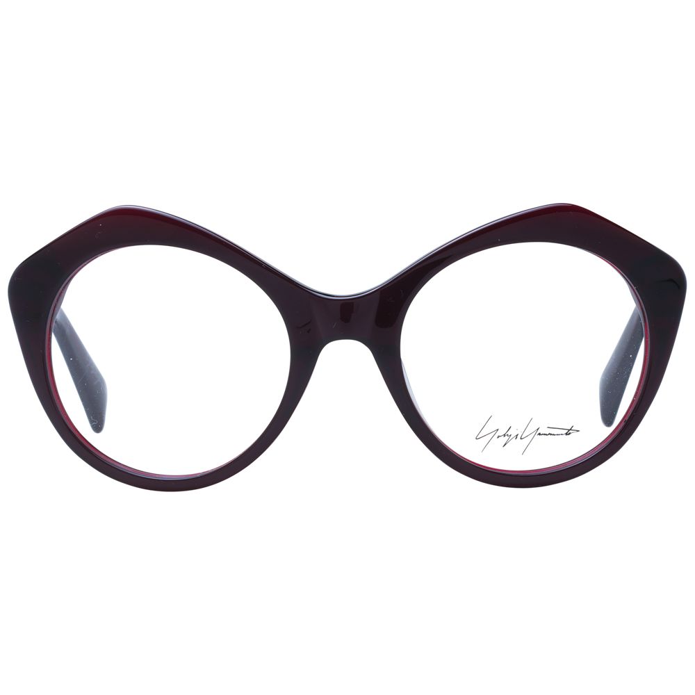 Yohji Yamamoto Burgundy Acetate Glasses (Frames) | Regal Royce