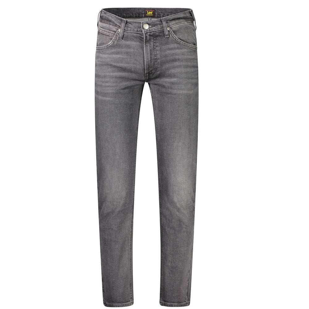 Lee Black Cotton Men's Jeans | Regal Royce
