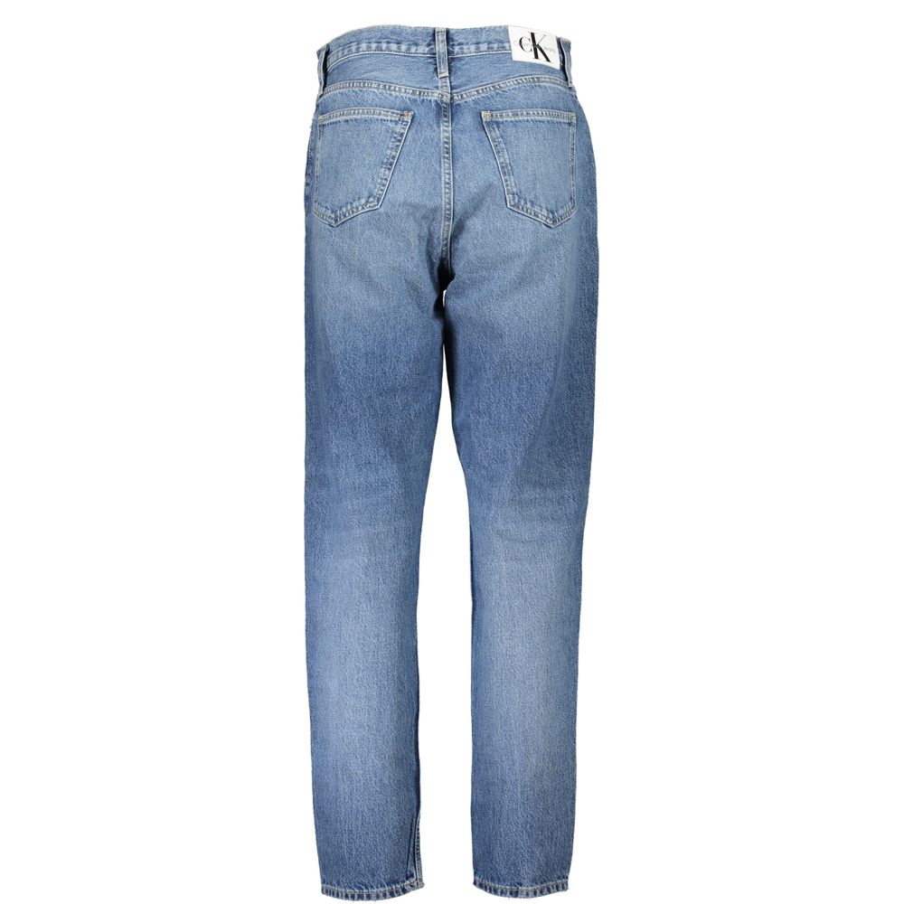 Calvin Klein Blu Cotton Women Jeans | Regal Royce